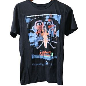 Nightmare on Elm Street 3 Dream Warriors Y2K Graphic T-Shirt Size M Horror Tee